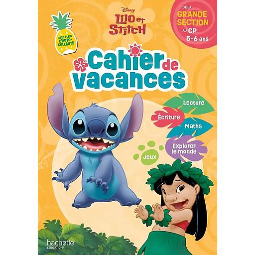 Cahier de vacances Lilo et Stitch