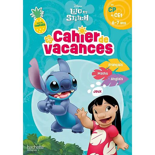 Cahier de vacances Lilo et Stitch