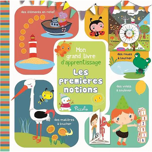 Mon grand livre d'apprentissage : Les premières notions