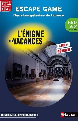 Dans les galeries du Louvre