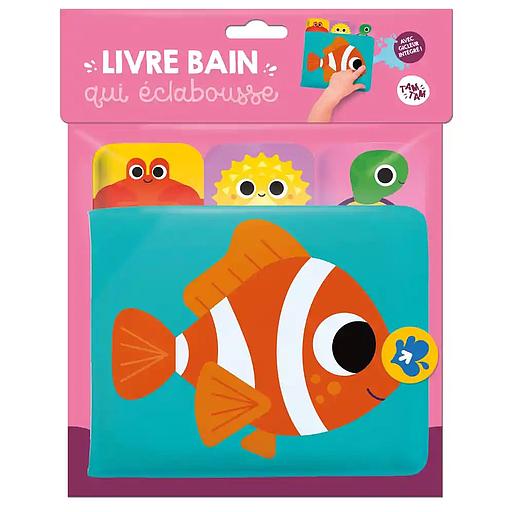 Livre bain qui éclabousse Poisson