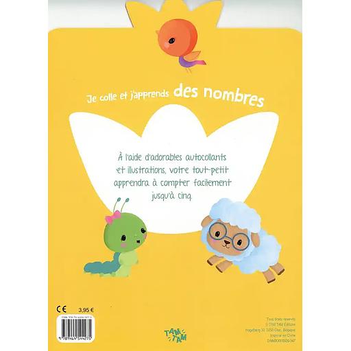 Je colle et j'apprends des nombres 2+