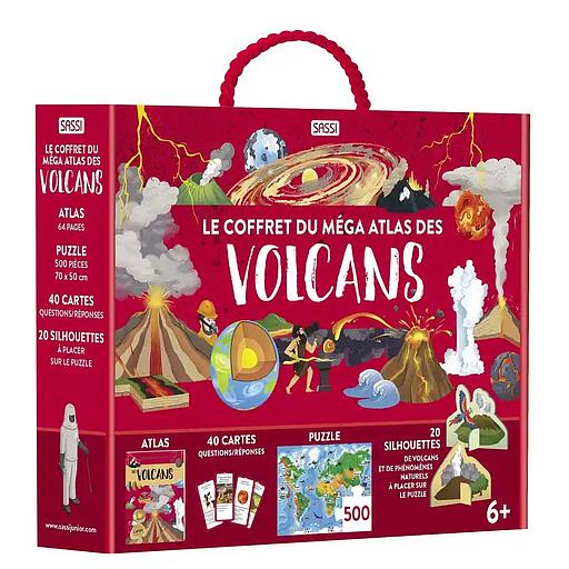 Le coffret du méga atlas des volcans
