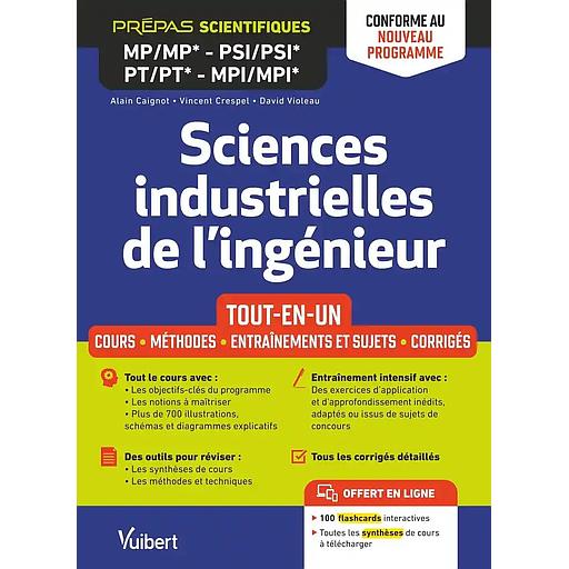 Sciences industrielles de l'ingénieur MP/MP* PSI/PSI* PT/PT* MPI/MPI*