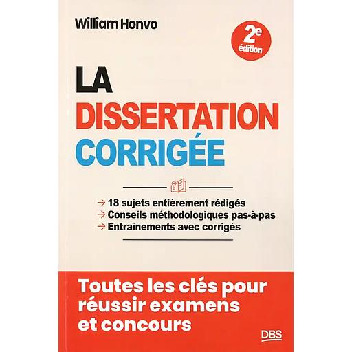 La dissertation corrigée