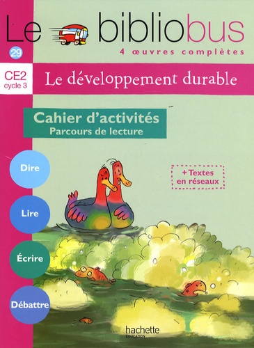Le bibliobus n° 29- CE2 Le développement durable - Cahier d'activités