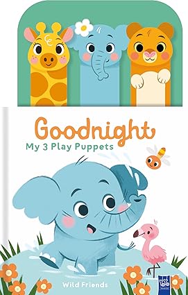 Goodnight My 3 Play Puppets - Wild friends