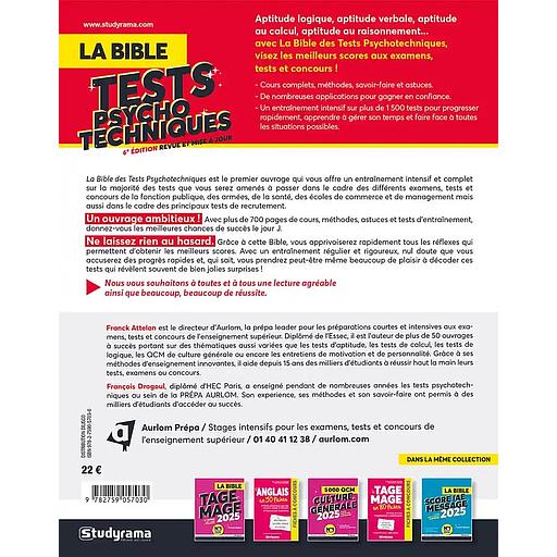 La bible des tests psychotechniques