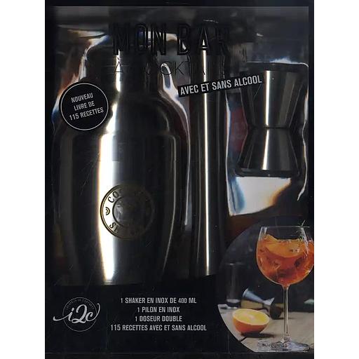 Mon bar à cocktails avec et sans alcool