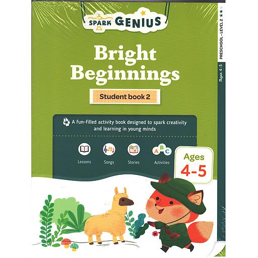 Bright Beginnings student book 2 ages 4-5