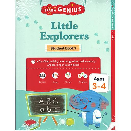 Little Exploters student book 1 ages 3-4