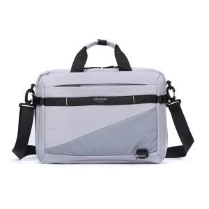 Mallette d'Ordinateur Élégante et Fonctionnelle Gris