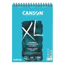 Bloc CANSON XL Aquarelle A4 300gr 30 Feuille