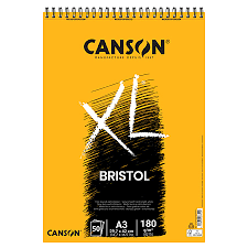 Bloc Dessin Spiralé - 50 feuilles 180g/m²