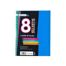 Registre avec Spiral 8 Sujet 384P 80Grs 5*5