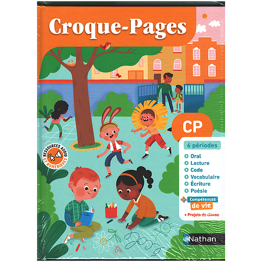 PACK CROQUE - PAGES CP - MANUEL ÉLÈVE + CAHIERS D'EXERCICES  1&2 - 2025