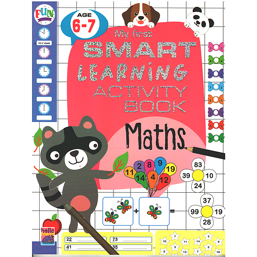 My Frist Smart Learning Activity Book Maths Age 6-7