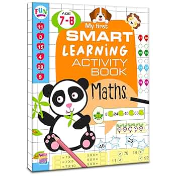 My Frist Smart Learning Activity Book Maths Age 7-8