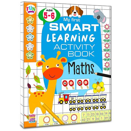 My Frist Smart Learning Activity Book Maths Age 5-6
