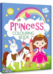 PRINCESS COLOURING BOOK