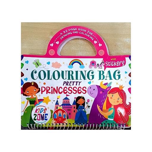 COLOURING BAG PRETTY PRINCESSES