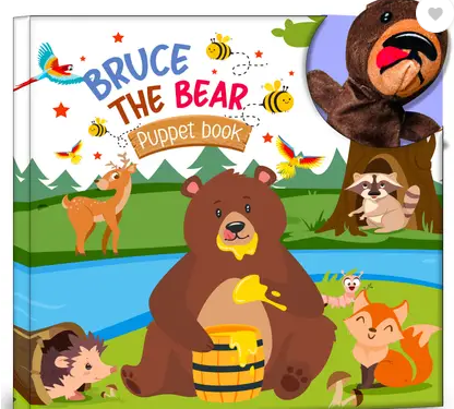 Bruce the Bear PUPPET BOOK