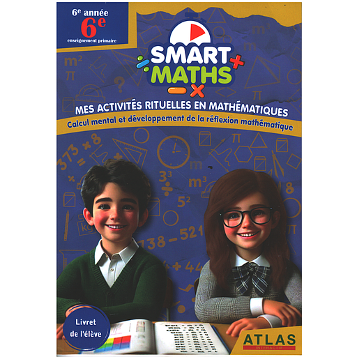 Smart Maths 6AP - 2025 (Mes activités rituelles en mathématiques)