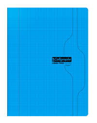 Cahier Pique Bleu Poylpro 24*32 Seyes 70Grs