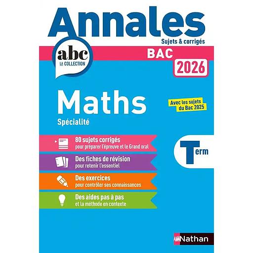 Annales BAC: Mathématiques Tle Spécialité