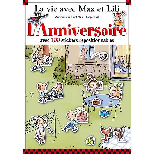 L'Anniversaire avec 100 stickers repositionnables