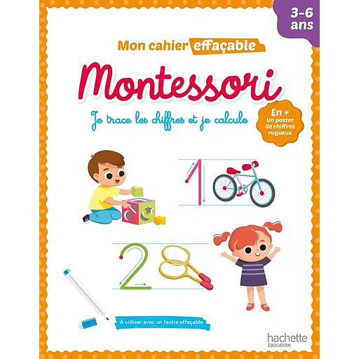 Je trace les chiffres et je calcule Montessori