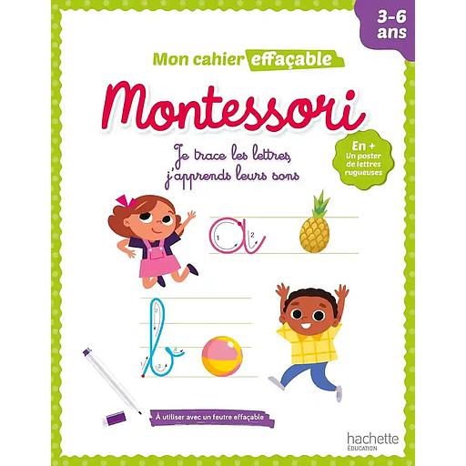 Je trace les lettres, j'apprends leurs sons Montessori