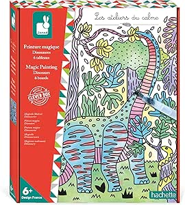 PEINTURE MAGIQUE DINOSAURES