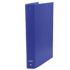 Classeur 4 Anneaux Dos 40MM Bleu