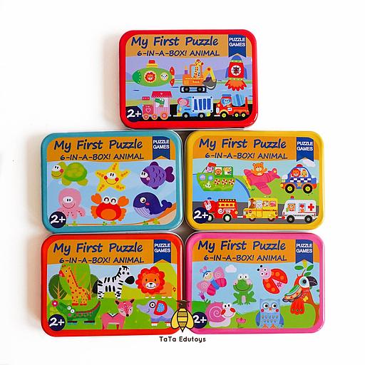 My First Puzzle 6 in A box ANIMAL