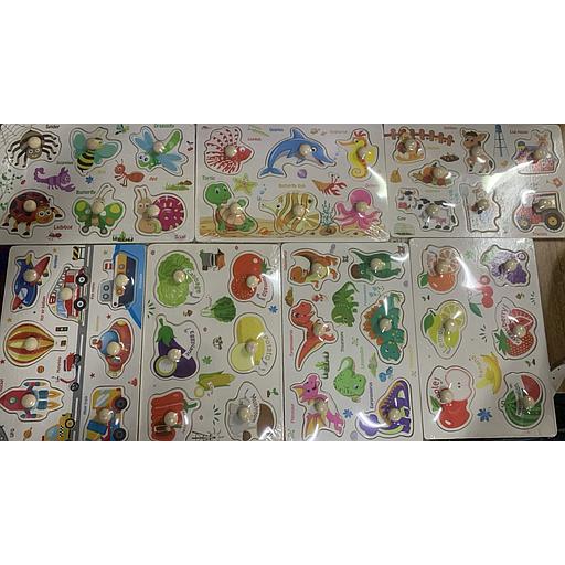 Puzzle en bois éducatif