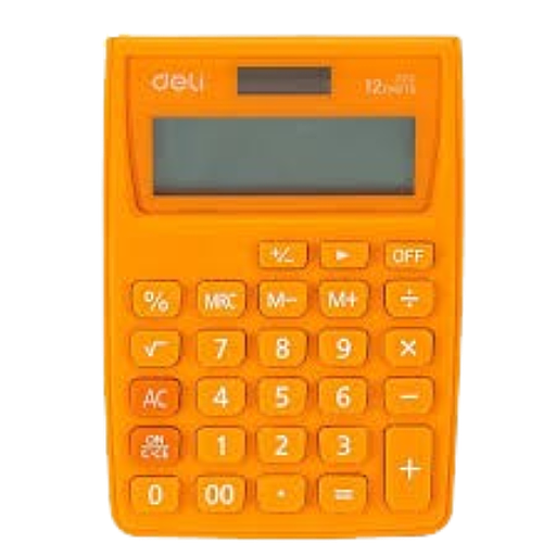 Calculatrice Poche Orange
