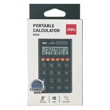 Calculatrice Deli Vert