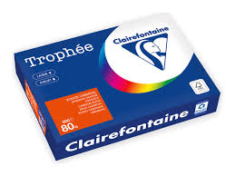 Paquet de 500 feuilles Clairefontaine A4 80g Rouge
