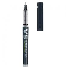 STYLO ROLLER PILOT HI-TECPOINT V5 RECHARGEABLE EXTRA FIN NOIR