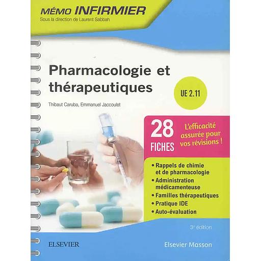 Pharmacologie et thérapeutiques : UE 2.11