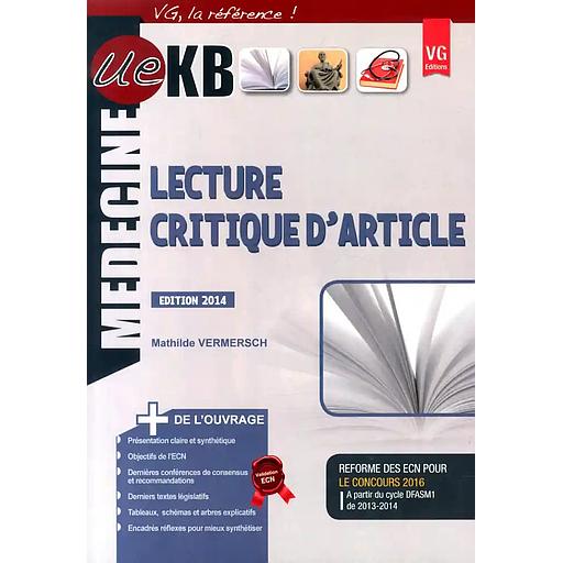 Lecture critique d'article