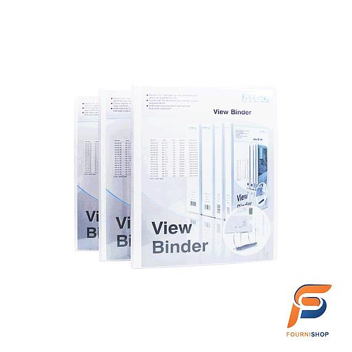 Classeur 4 anneaux Ref AO105-D 3CM blanc