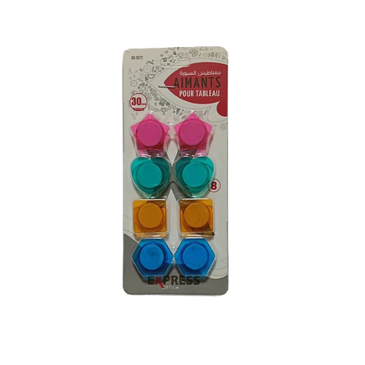 Paquet de 8 aimant pour Tableau