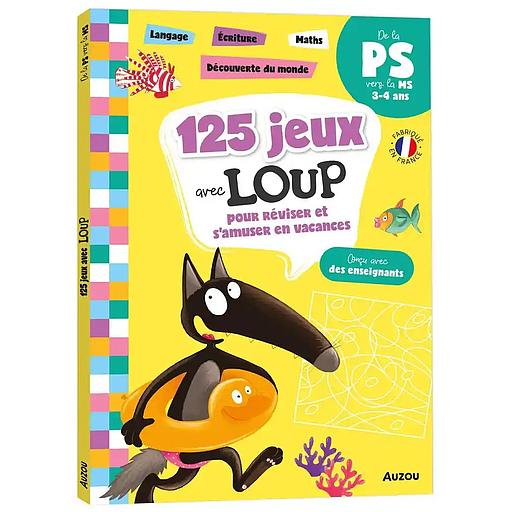125 jeux avec Loup pour réviser et s'amuser en vacances