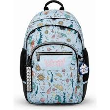 Sac à Dos Woot  Motifs Fantaisie Bleu Clair