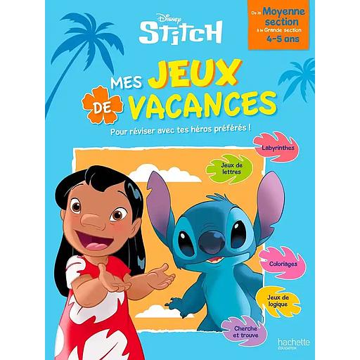 Mes jeux de vacances Stitch