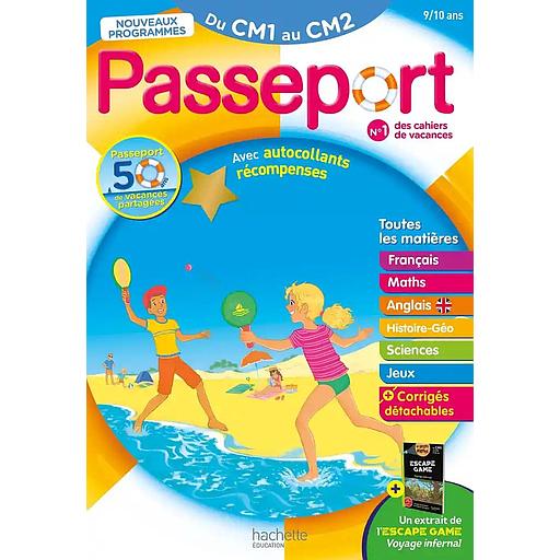 Passeport toutes les matières du CM1 au CM2
