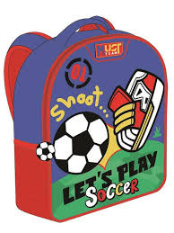 Sac à dos maternelle Must Team Façade 3D en EVA – Football