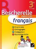 Cahier Bescherelle - Français 3e